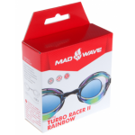Стартовые очки Mad Wave Turbo Racer II Rainbow